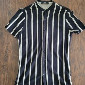 Mens button up casual shirt